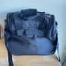 Delsey Lightweight Tote Weekender Luggage Carry On Black W/ Strap
