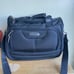 Delsey Lightweight Tote Weekender Luggage Carry On Black W/ Strap