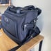 Delsey Lightweight Tote Weekender Luggage Carry On Black W/ Strap