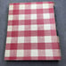 Vintage Better Homes New Cookbook Spiral Red Plaid Tab 5 Ring Binder 1962 3rd Pt