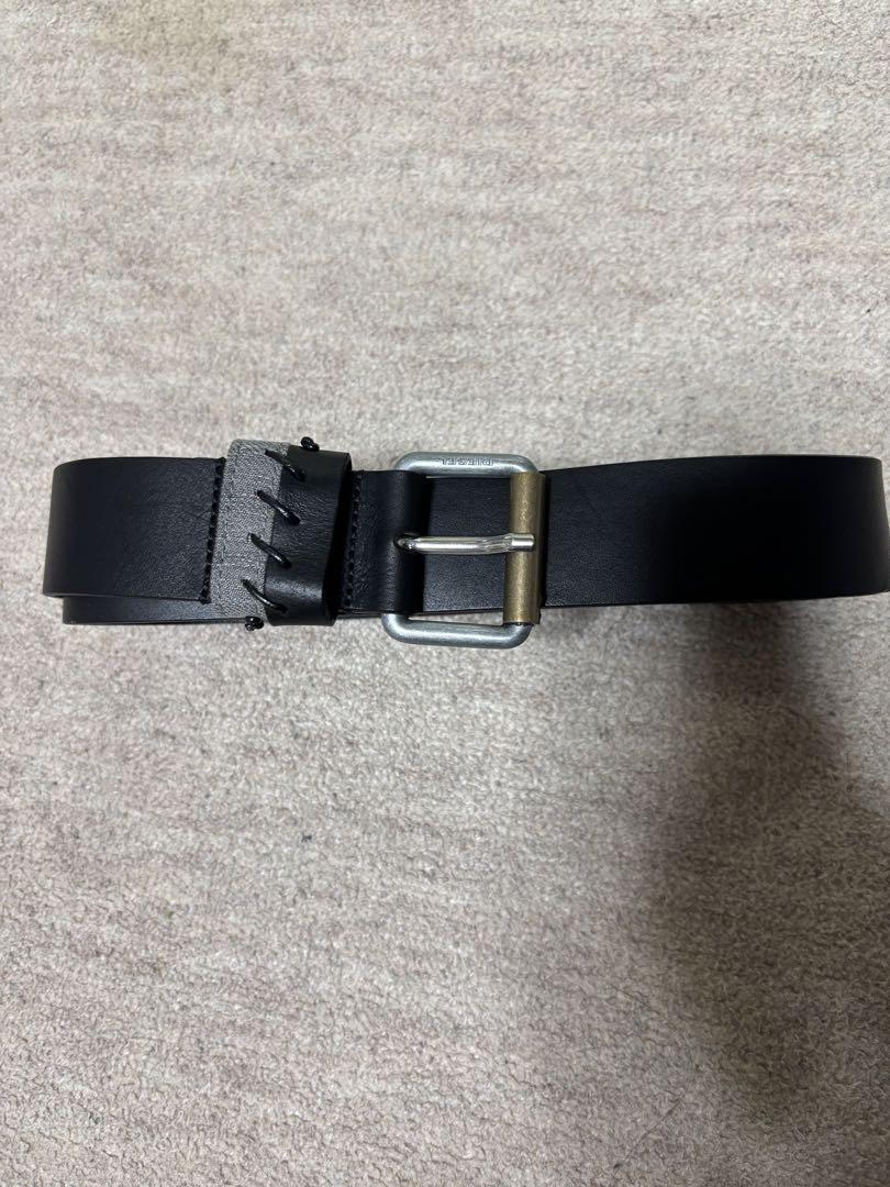 DIESEL Leather Belt Made of Cowhide 85/34 Made in Italy