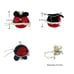 Hand-woven Cotton Crochet Kiss-lock Minnie Handbag with Metal Strap, Medium