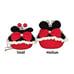 Hand-woven Cotton Crochet Kiss-lock Minnie Handbag with Metal Strap, Medium