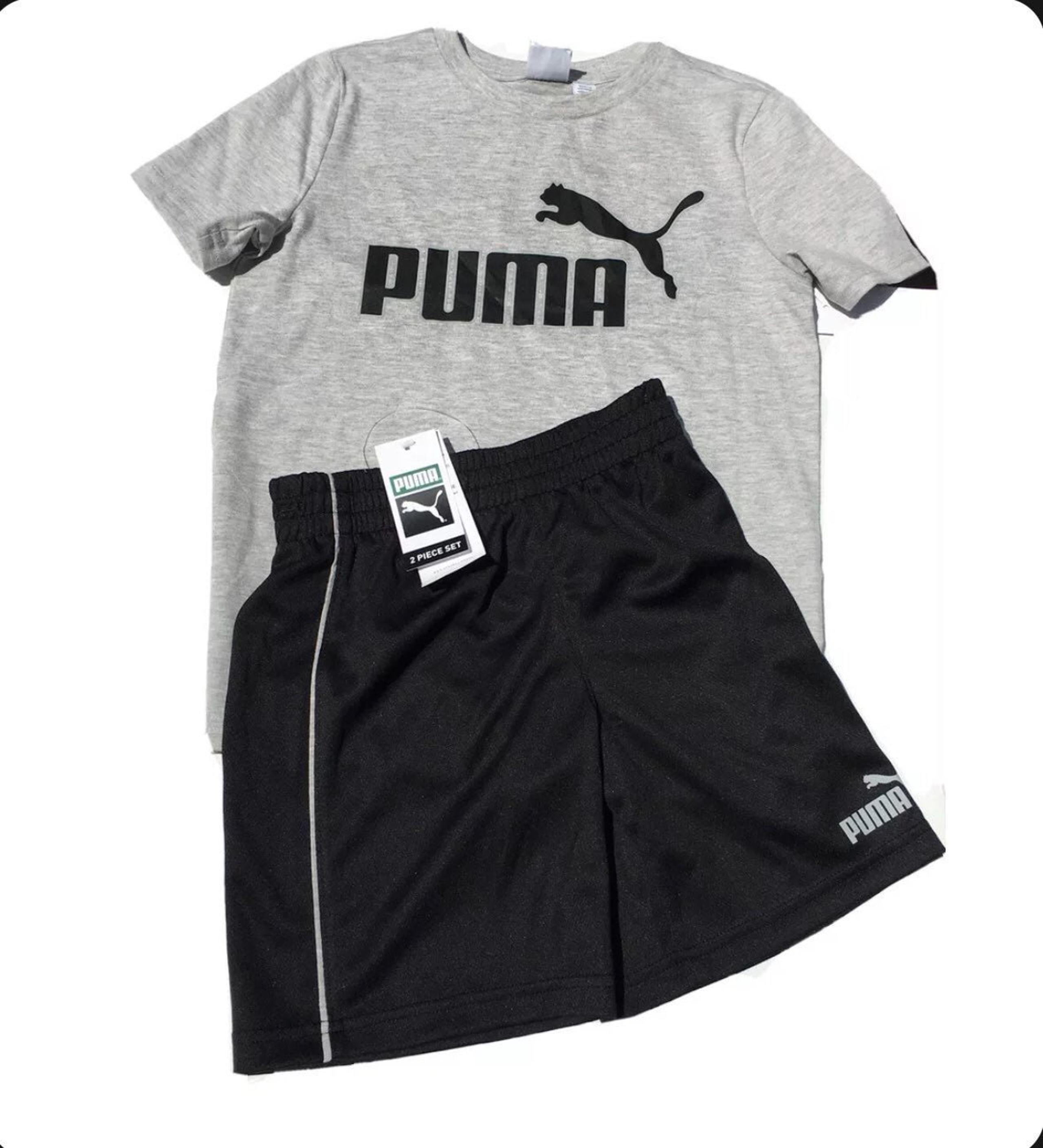 Little Boys 2-Pc Performance T-Shirt & Shorts Set Size 4 - PUMA