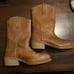 Iron Age 634 Men's Brown Leather Ropers Steel Toe Work Safety Boot - SIZE 6.5 D