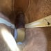 Iron Age 634 Men's Brown Leather Ropers Steel Toe Work Safety Boot - SIZE 6.5 D
