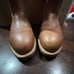 Iron Age 634 Men's Brown Leather Ropers Steel Toe Work Safety Boot - SIZE 6.5 D