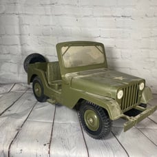 Marx M38A1 US Army Jeep Willys Jeep No. 4540 Vintage Toy 1960s
