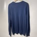 Eddie Bauer Sweater Merino Wool Blue Pullover V Neck Preppy Office Fall XL