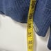 Eddie Bauer Sweater Merino Wool Blue Pullover V Neck Preppy Office Fall XL
