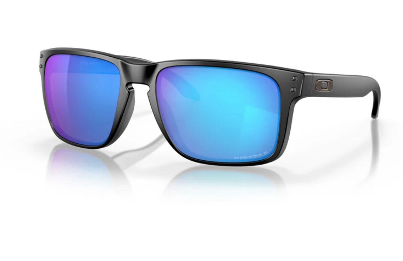 Oakley Holbrook XL Sunglasses | Matte Black w/ Prizm Sapphire Polarized