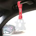 NEW 2PCS GHOST GLOW IN DARK GREEN JDM TSURIKAWA RING Red Handle Strap Drift