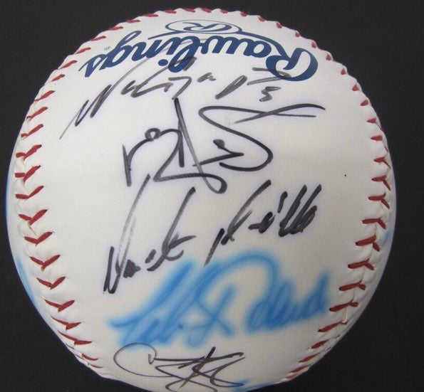 HUGE MLB baseball 21 signatures