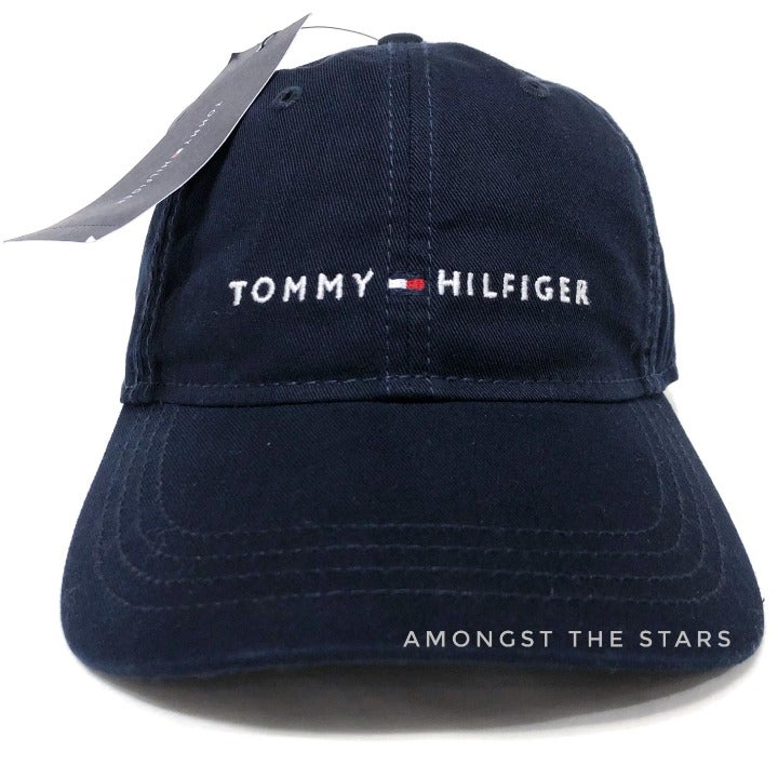 Tommy Hilfiger Spell Out Blue Dad Hat