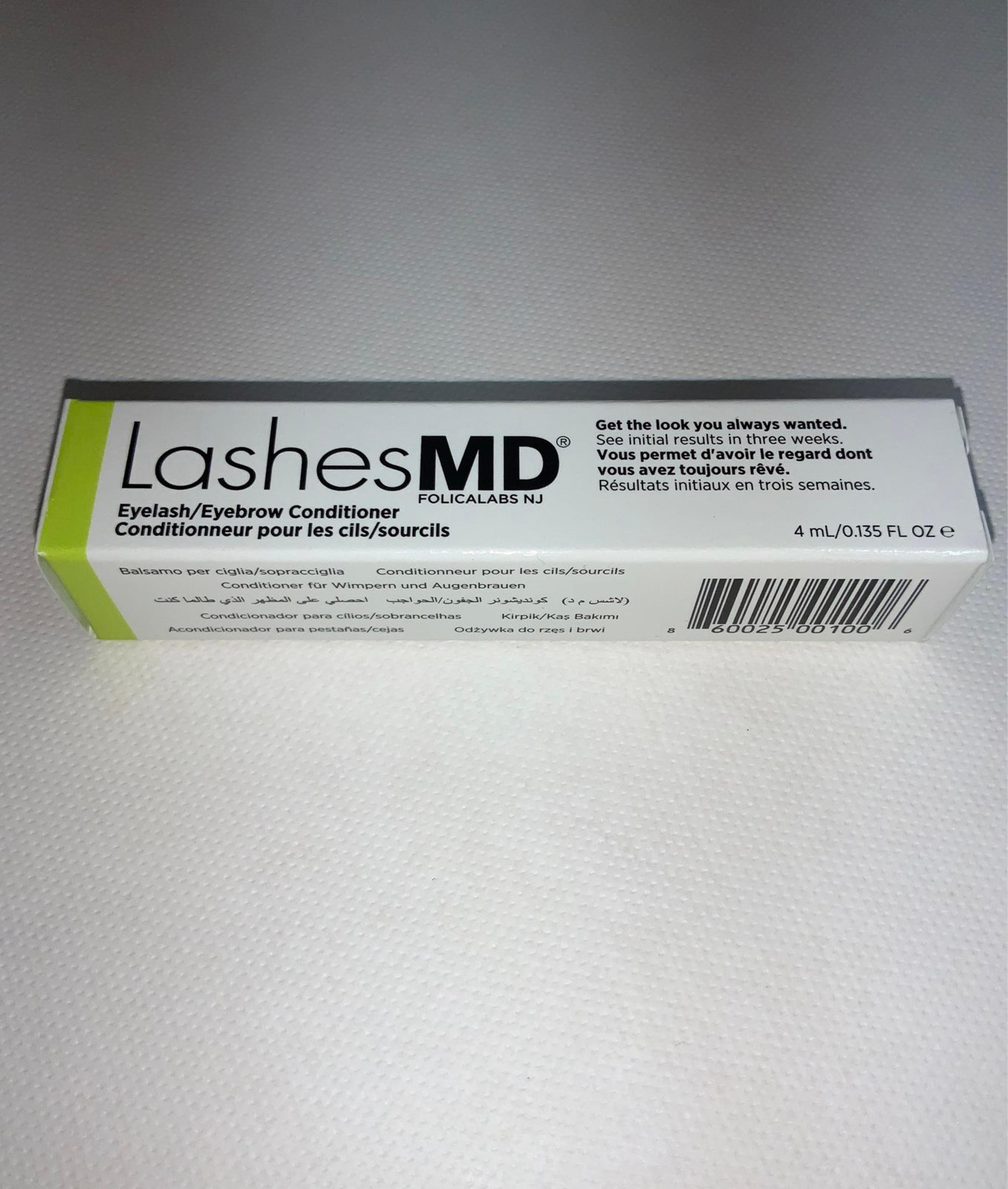Lashes MD Eyelash/Eyebrow Conditioner