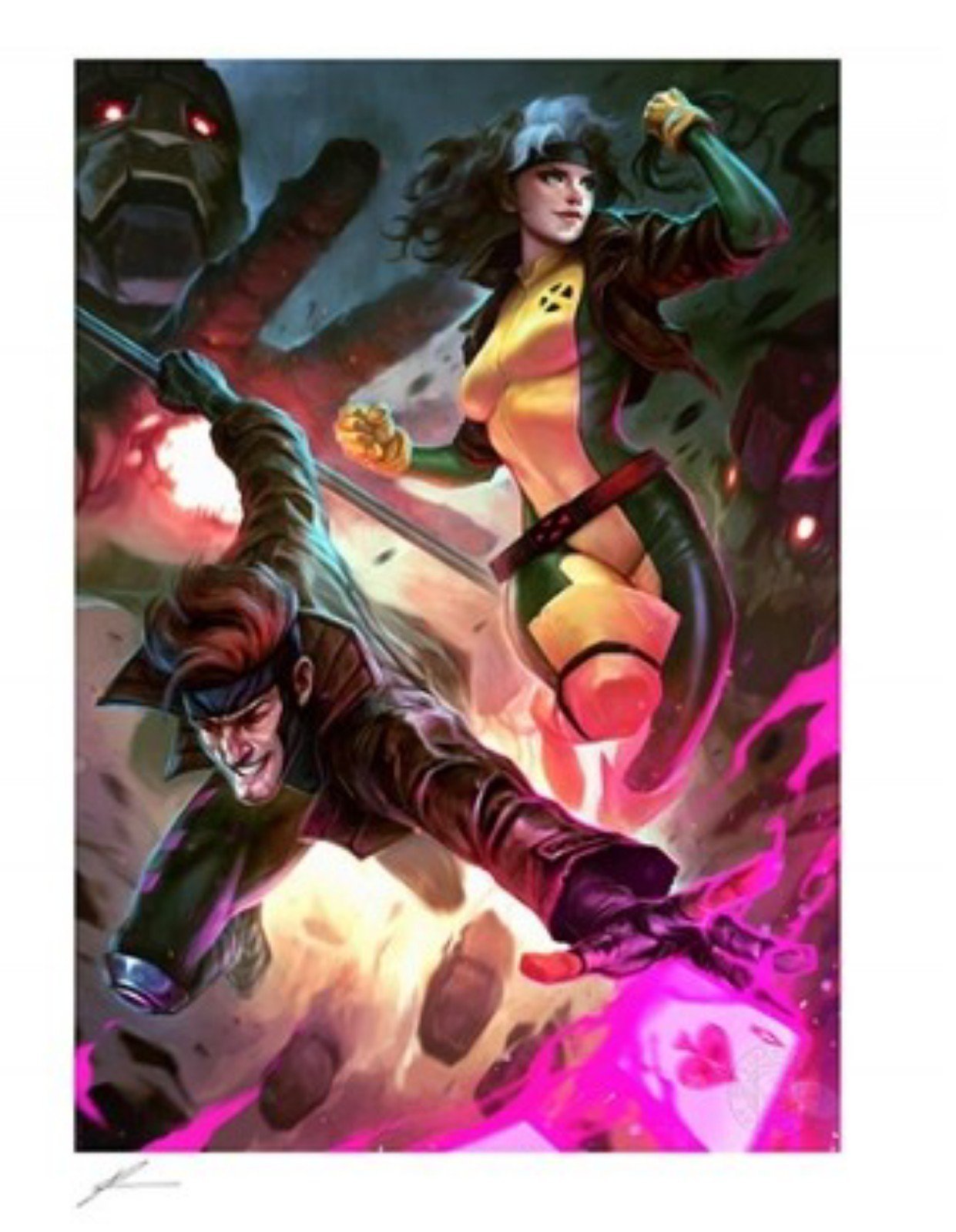 Gambit & Rouge fine art