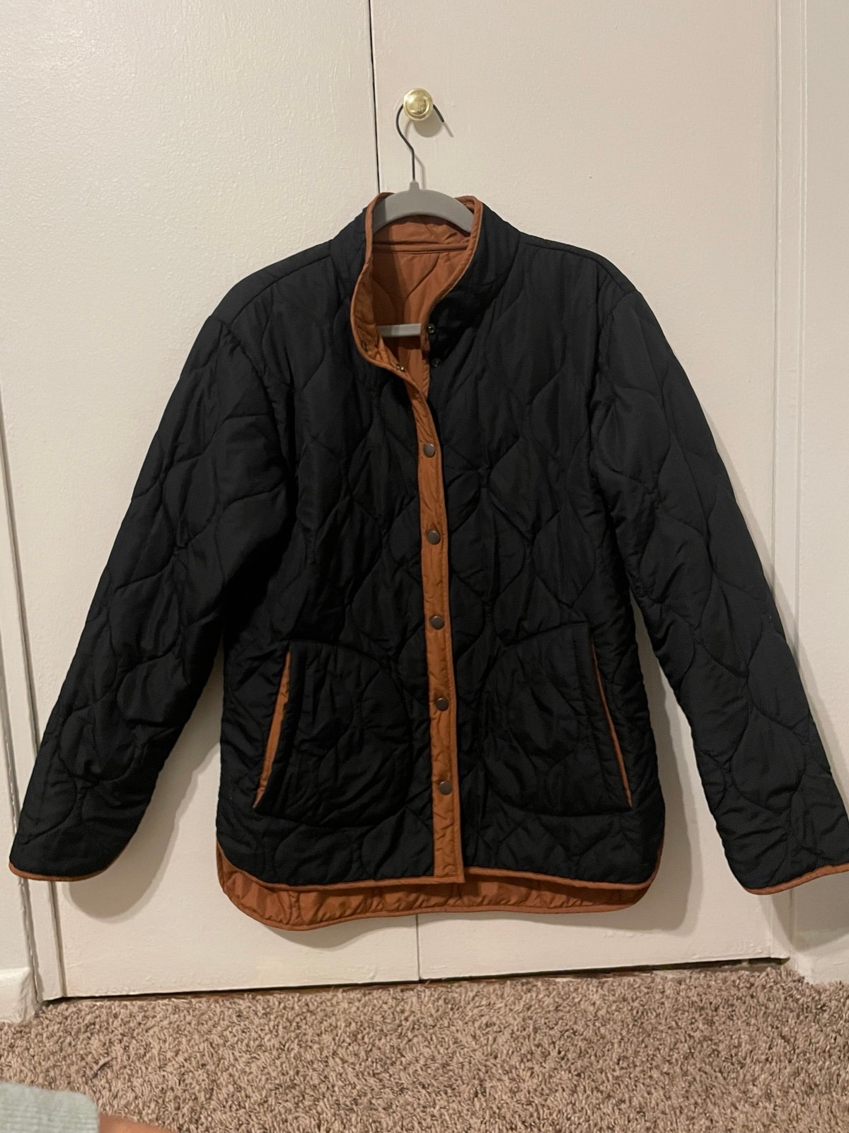 Reversible Oversized Puffy Jacket
