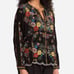 johnny was top blouse tunic NWT L