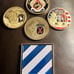 United States Army 18th Airborne Corps Challenge Coin Set 3rd 10th 82nd 101st