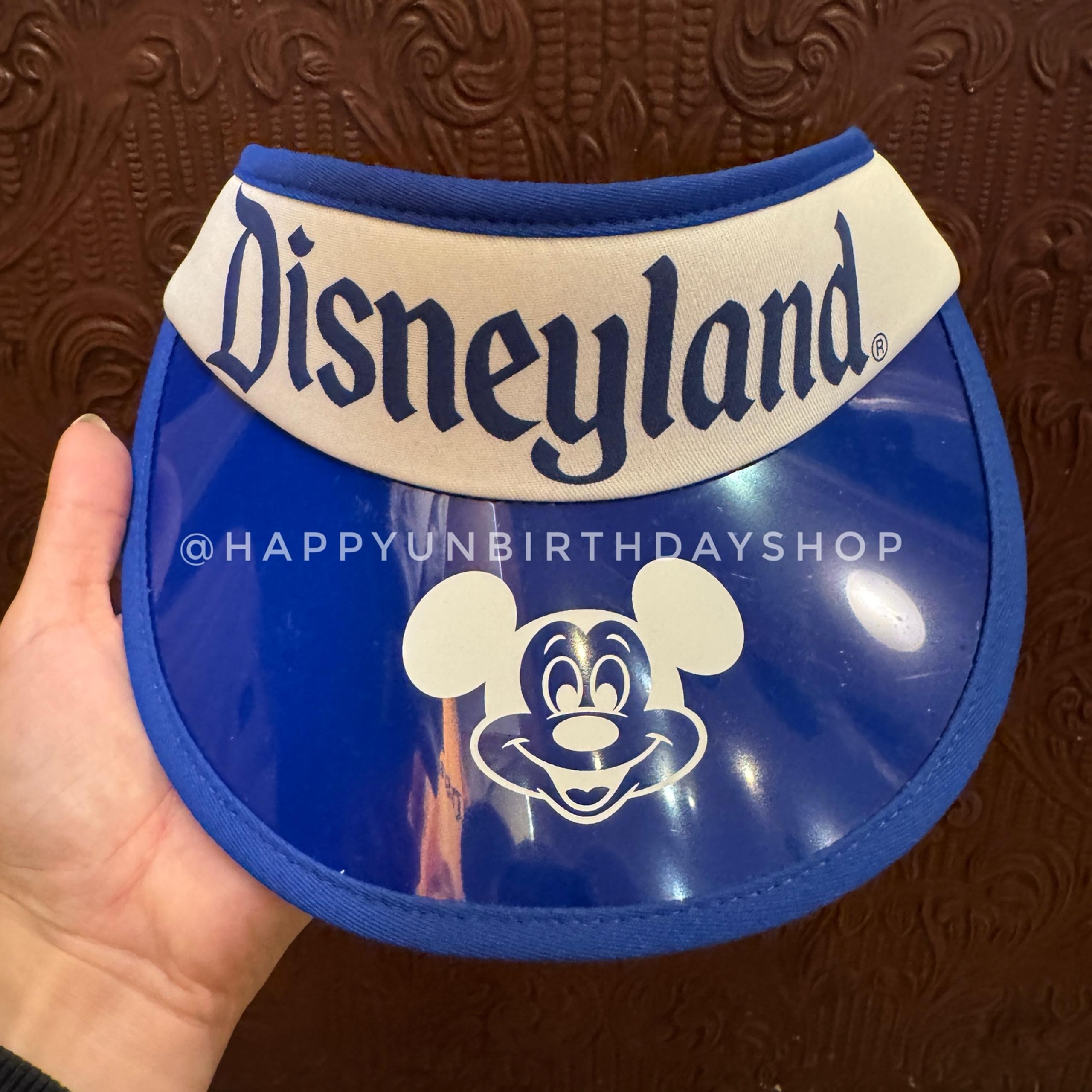 Disney Parks Disneyland 70th Anniversary Vault Collection Mickey Sun Visor
