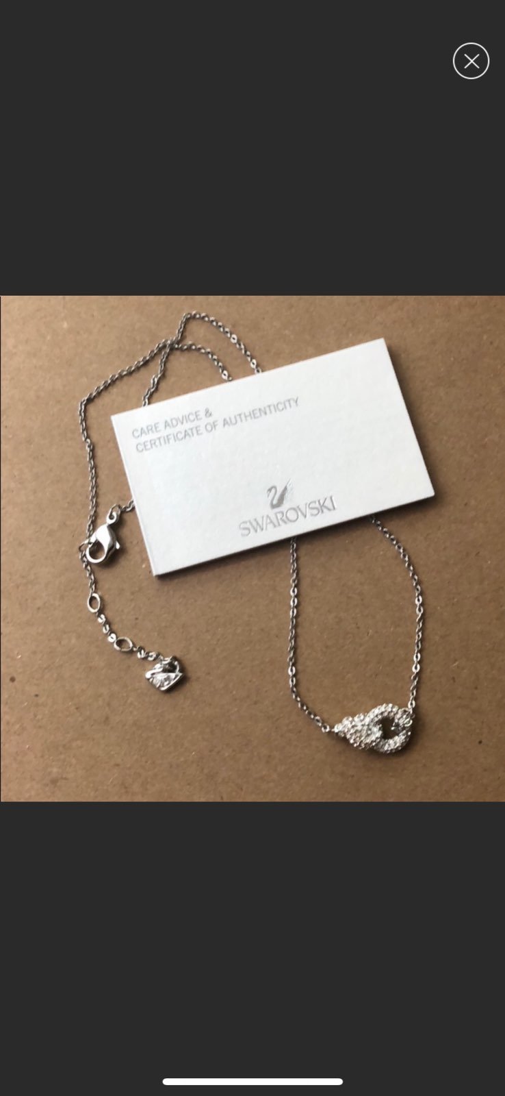 Swarovski necklace