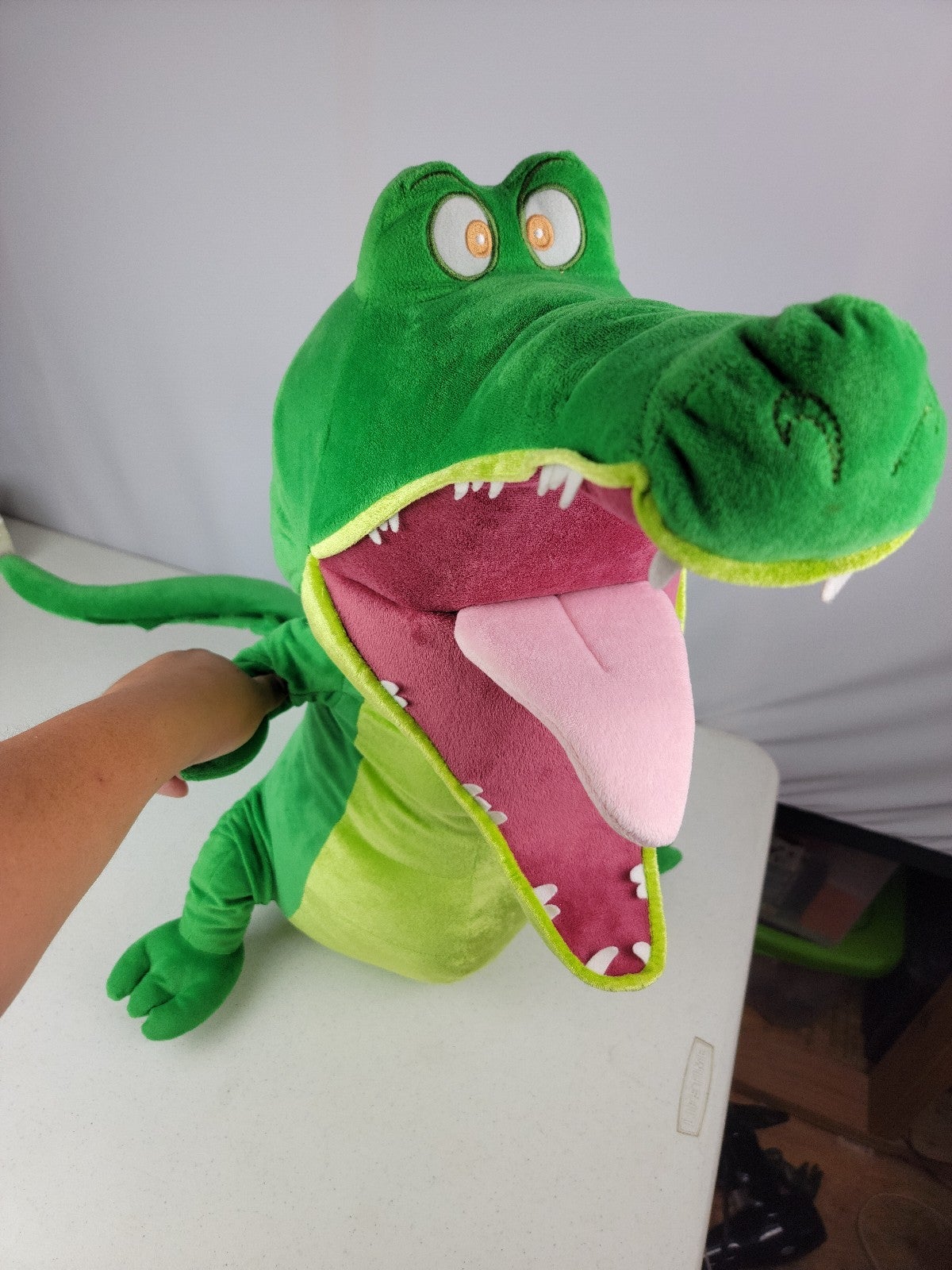 Peter Pan Plush Crocodile Tick Tock Disney Jumbo Sound Alligator