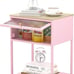 NEW Cute Nightstand, End Tables with Storage Drawer,Bedside Table with Open
