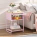 NEW Cute Nightstand, End Tables with Storage Drawer,Bedside Table with Open