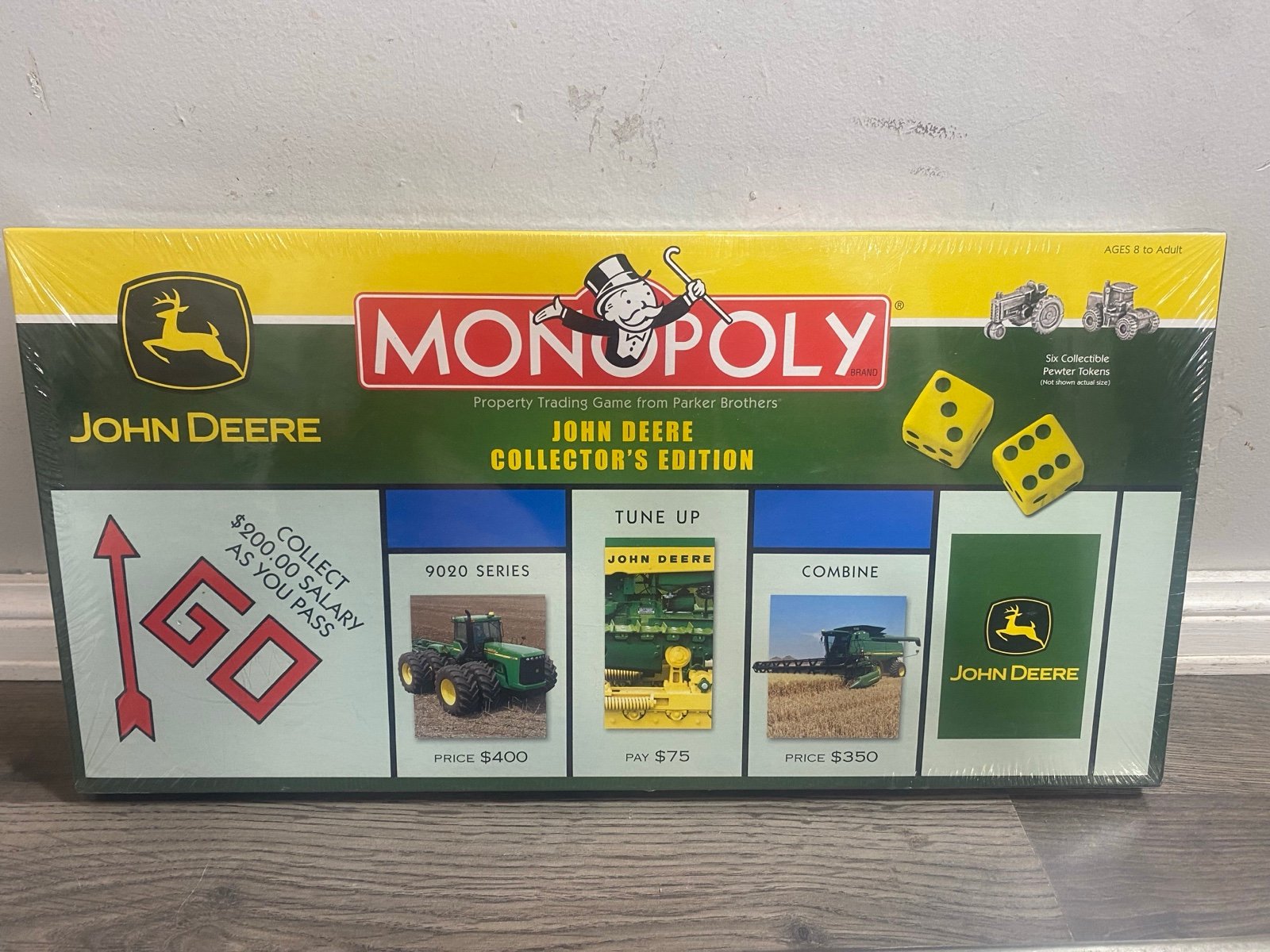 2005 NIB Monopoly John Deere Collector's Edition 100% Complete Factory Sealed
