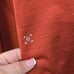 Lululemon Shirt Men Size XL Orange Metal Vent Tech Henley Long Sleeve Activewear