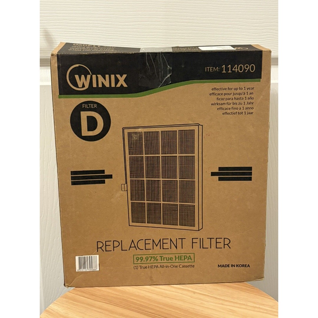 Genuine Winix 114090 Replacement Filter D for 9300 Air Purifier Open Box / NEW