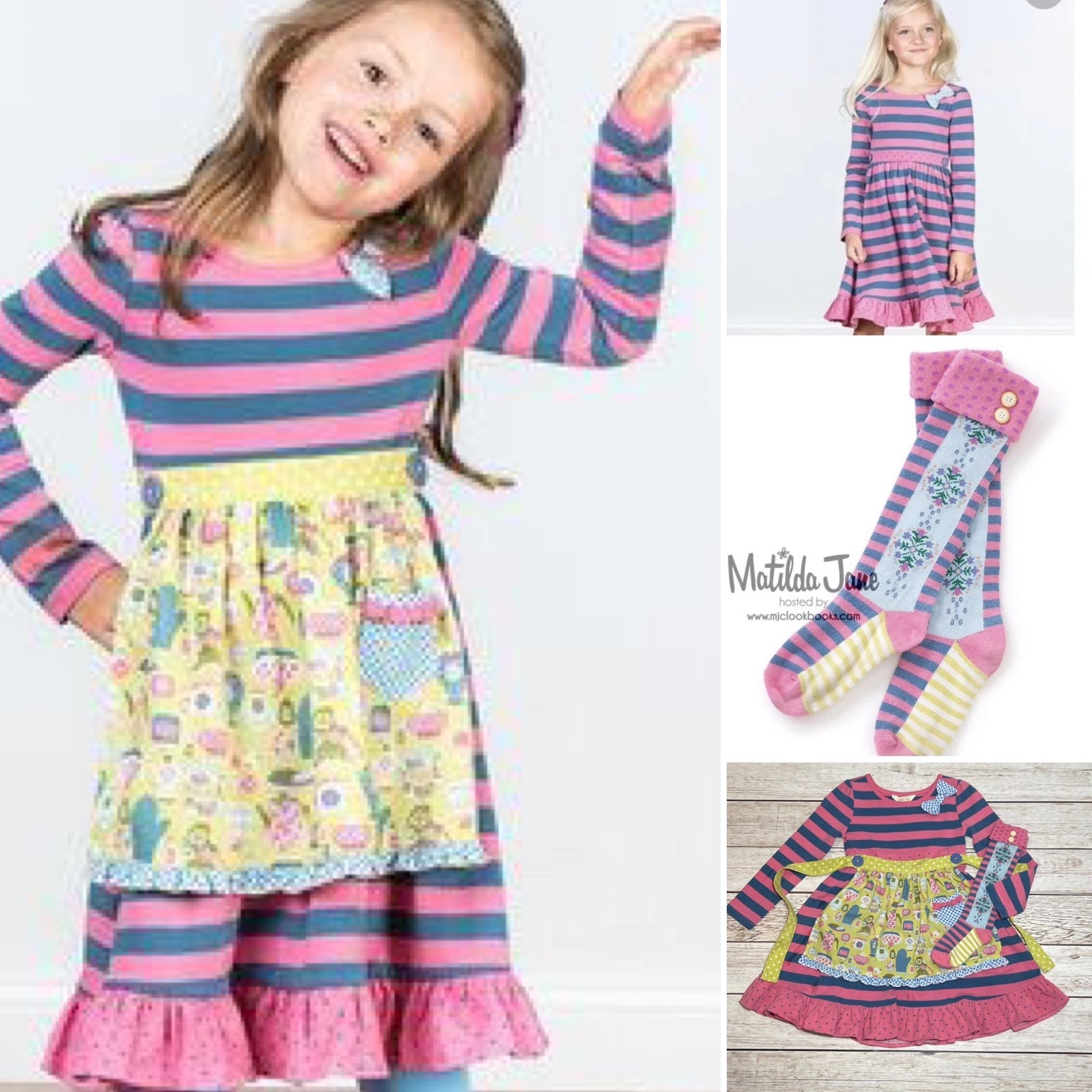 Matilda Jane Something’s Cooking Dress set 4 Make Believe
