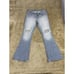 Vintage Abercrombie & Fitch Size 6 Ripped Flare Jeans Button Fly Bootcut A895