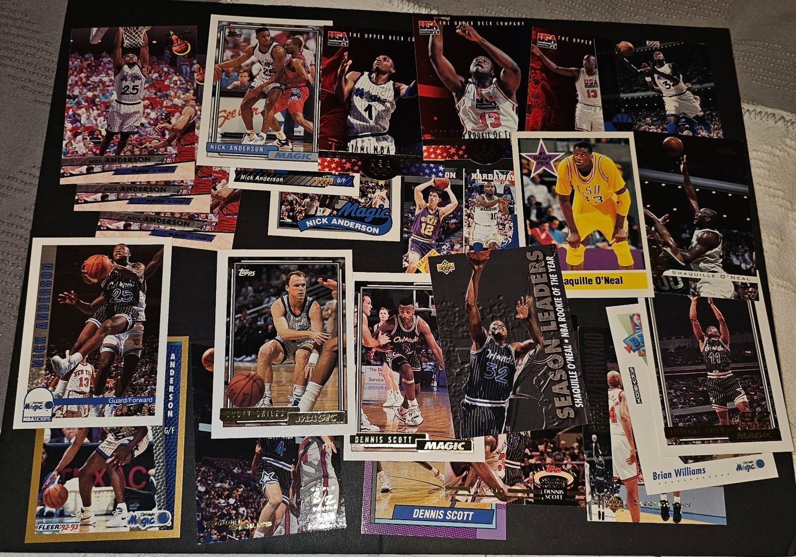 Orlando Magic Basketball Card Lot (Read Description)