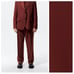 NWT. Massimo Dutti Limited Edition Man Brown Relax Fit Pleated Trousers Size 31.