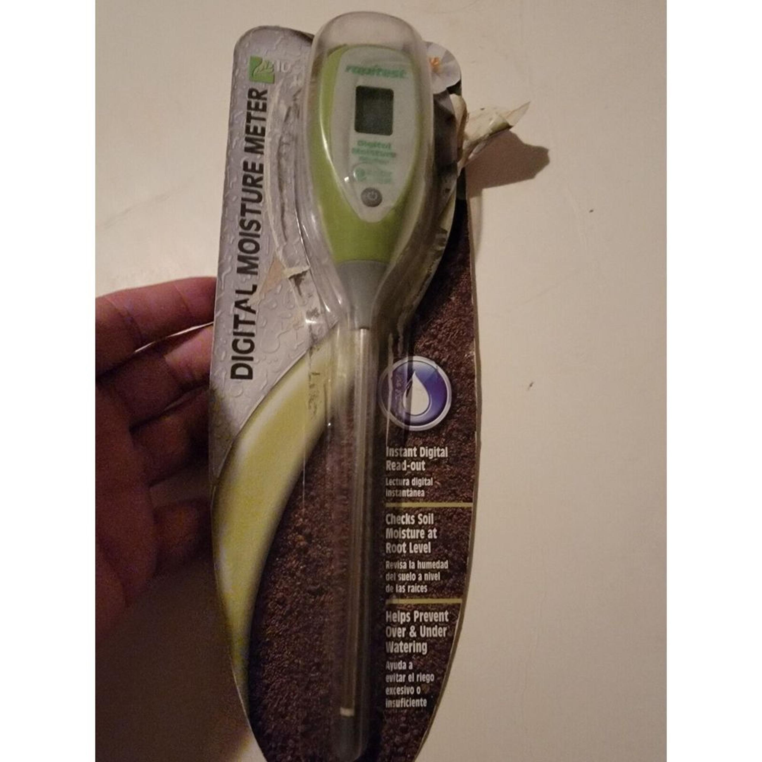 LUSTER LEAF RAPITEST 1825 DIGITAL Moisture Sensor Meter Tester