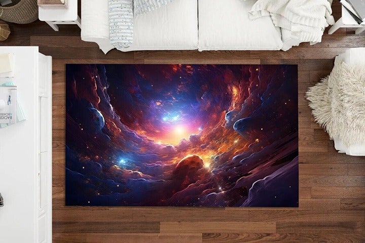 Inch 30x18 3d Rug Slit Rug Illusion Rug 3d Cracked Rug Broken Themed Rug Dazzlin