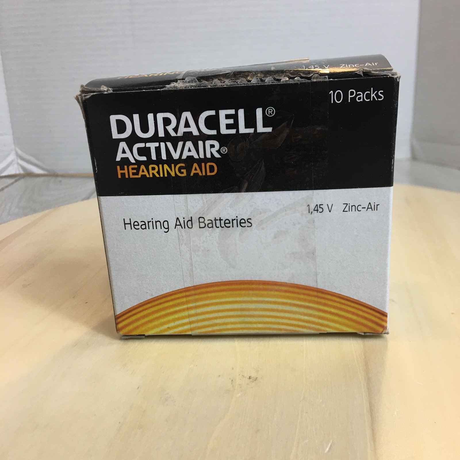 Duracell Activair Hearing Aid Batteries Size 13 - 80 Count - Best Before 2027-12