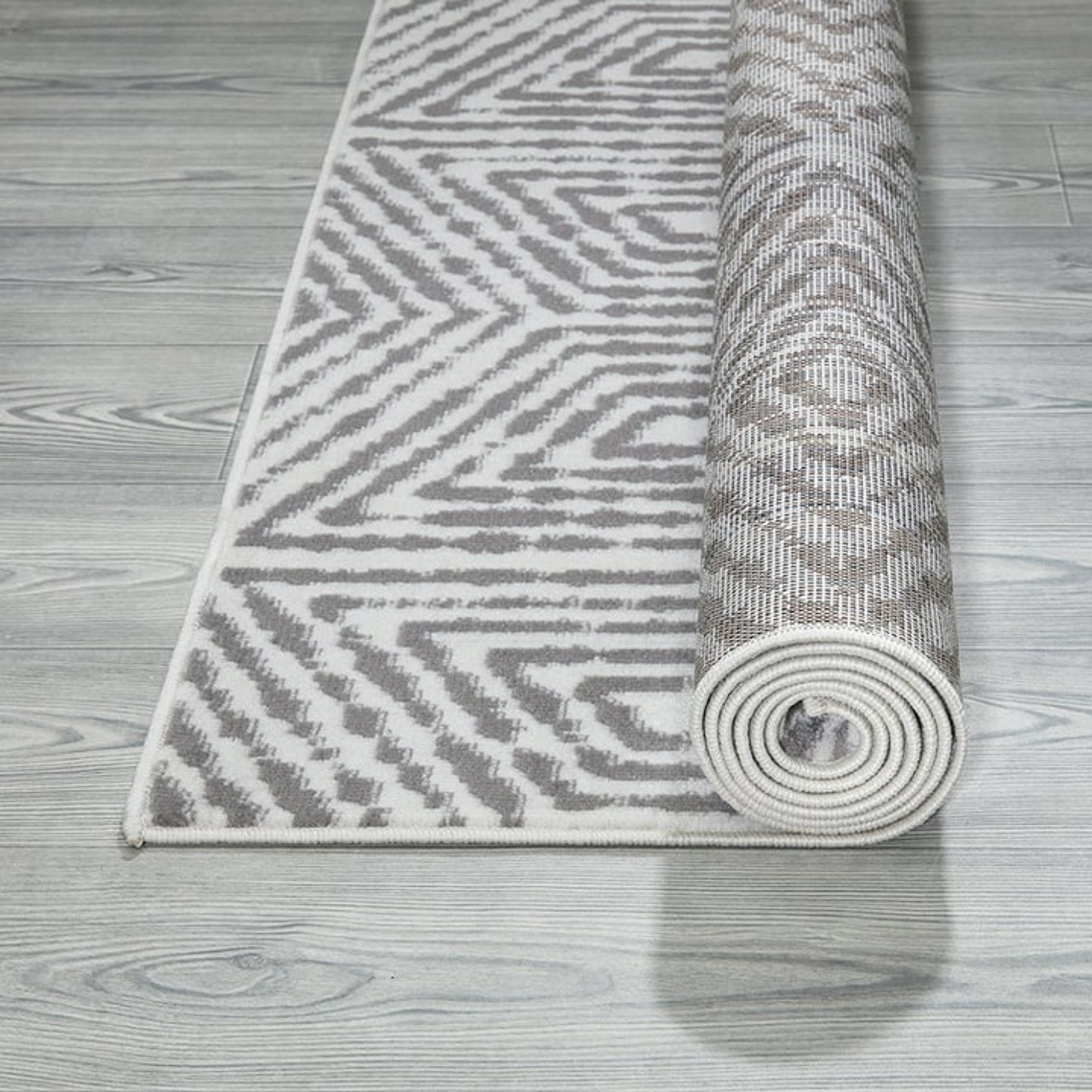 Diagona Geometric Cubes 8x10 Area Rug, 7'8" x 9'8"-*drf3