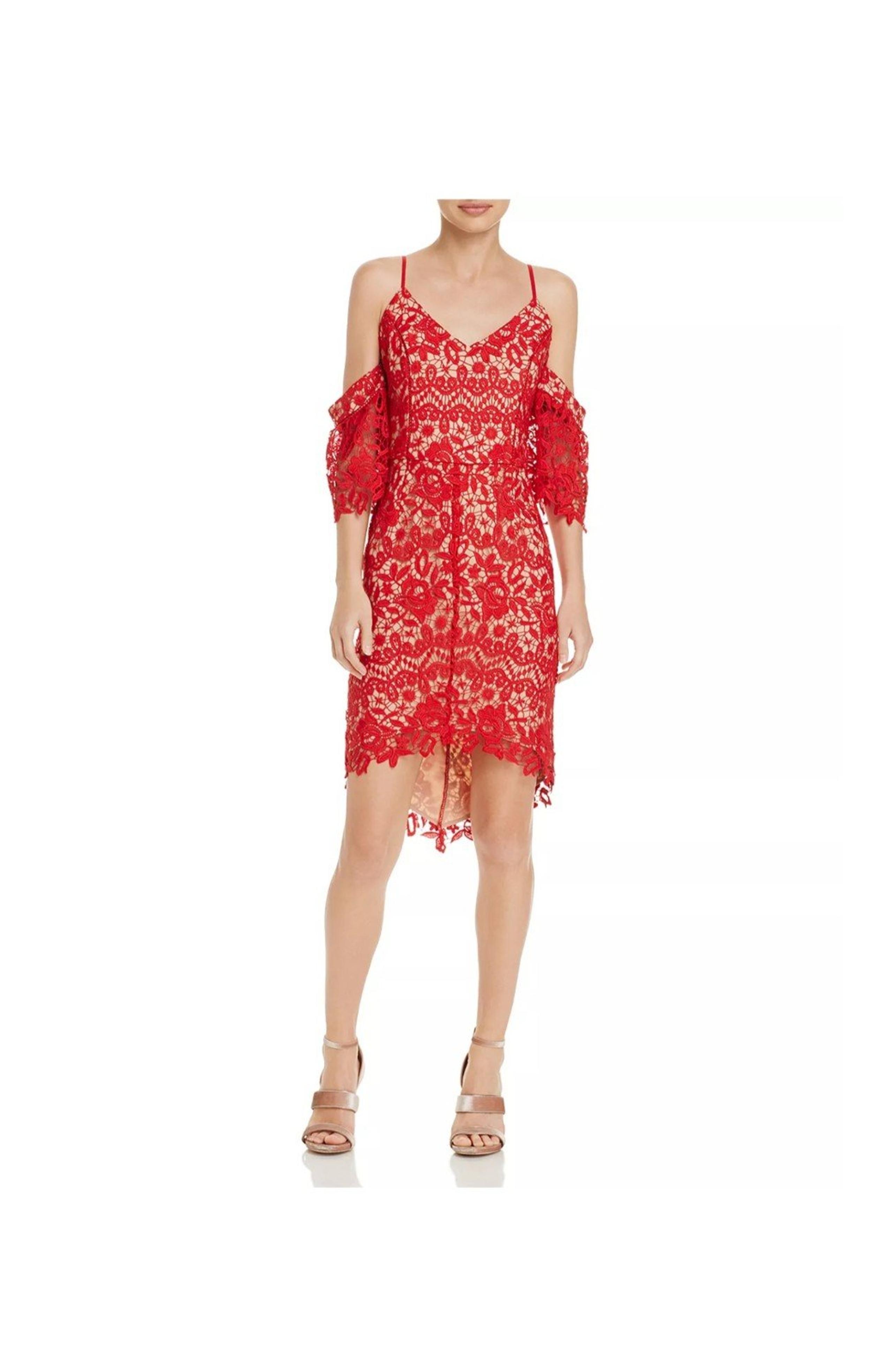 Women's Adelyn Rae High/low lace dress