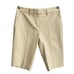 New Theory Palmer Double Stretch Bermuda Shorts In Light Linen Size 2