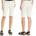 New Theory Palmer Double Stretch Bermuda Shorts In Light Linen Size 2