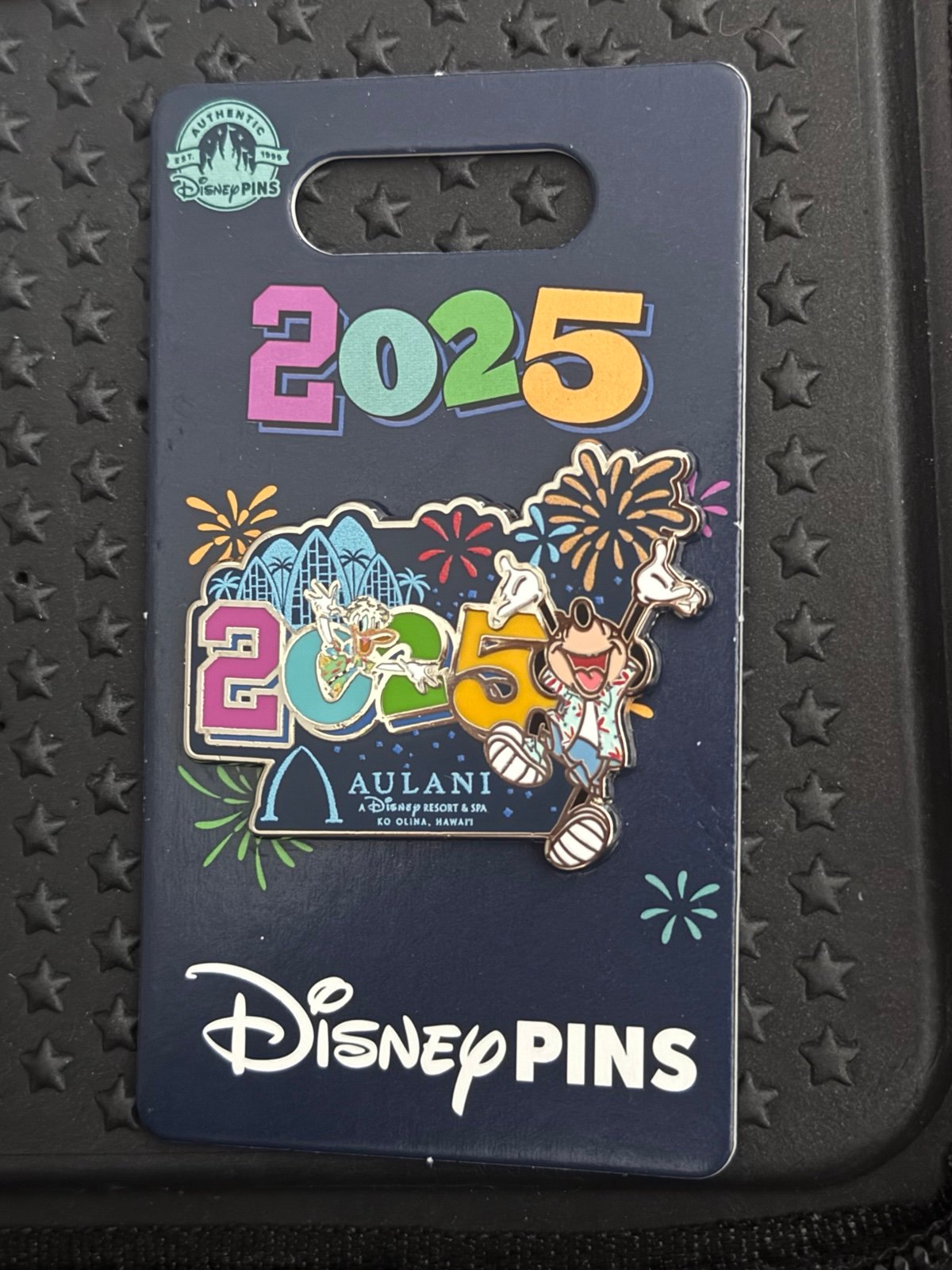 Disney Aulani Exclusive Happy New Year 2025 pin
