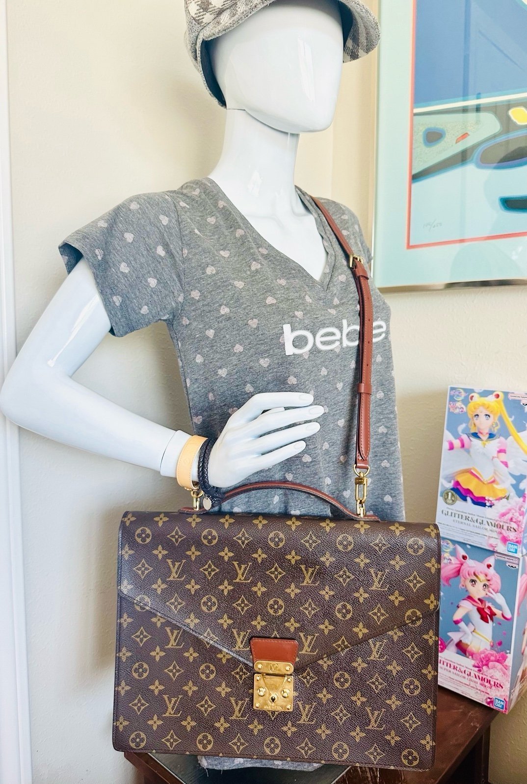 ❌SOLD❌ Louis Vuitton Monogram Canvas Documents/ Business Bag (Unisex)
