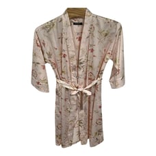 Lauren Ralph Lauren Women's Size L Satin Floral Print Satin Ballet Robe