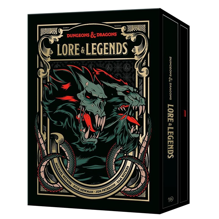 Dungeons & Dragons: Lore & Legends Special Edition Boxed Book, Ephemera Set D&D
