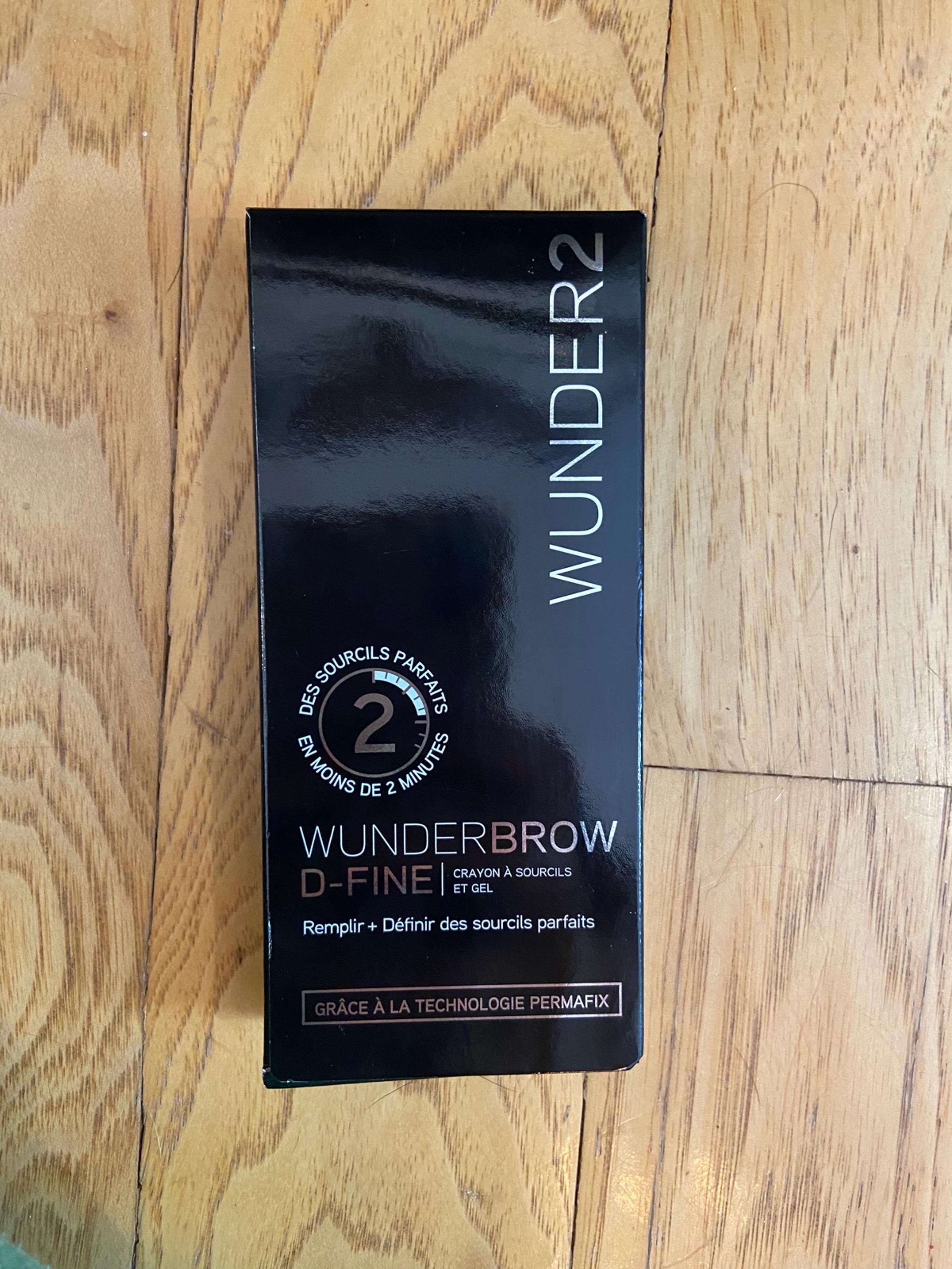 Wunderbrow wunder 2 d-fine blond