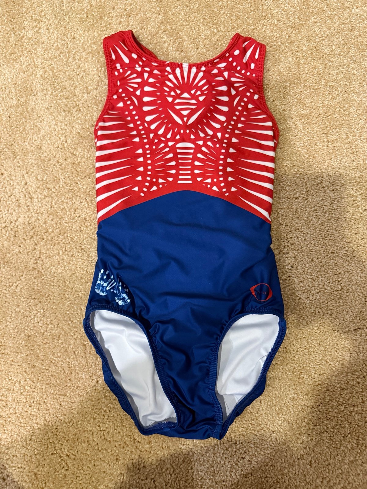 Chalk Warrior USA Leotard YXS