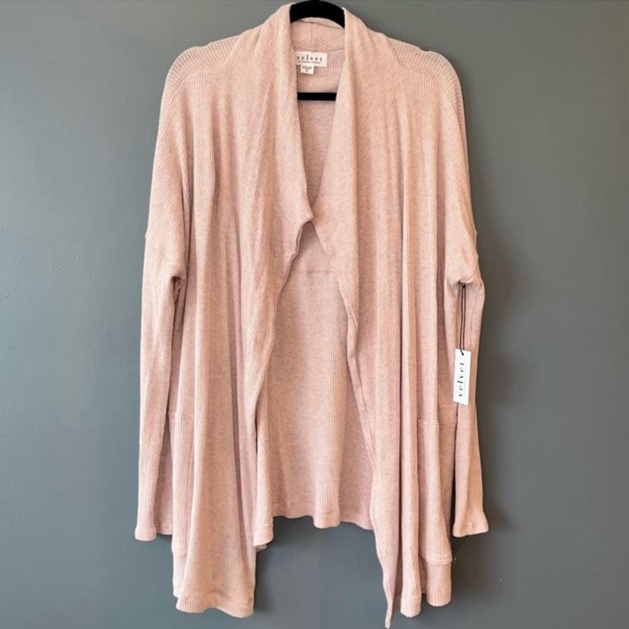 NWT | Velvet by Graham & Spencer Ribbed Knit Cardigan