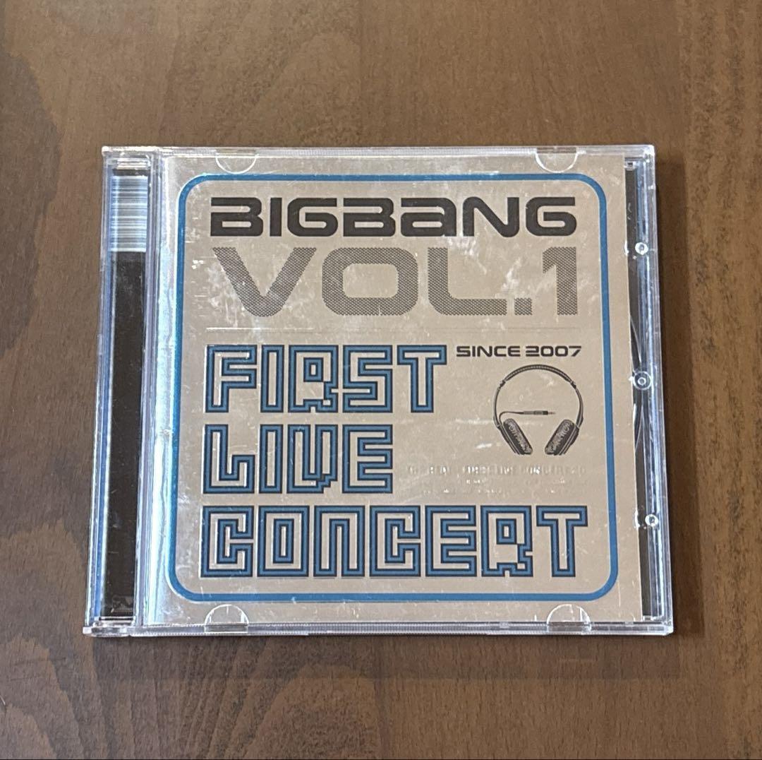 BIGBANG VOL.1 VOL.2 LIVE CONCERT DVD ミュージック